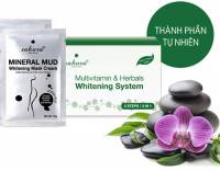 Bộ Kem Tắm Trắng Vitamin C Và Thảo Dược Tổng Hợp Sakura Multivitamin&Herbals Whitening System